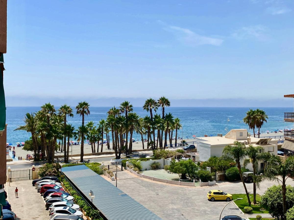 Genial Apartamento En 1A Linea De Playa Con Piscina Almuñécar Kültér fotó